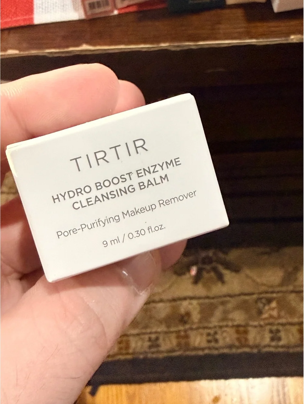 TIRTIR Hydro Boost Enzyme Cleansing Balm 9ml Pore-Purifying Makeup Remover